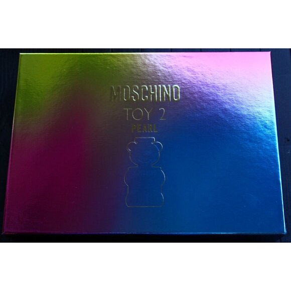 Moschino Toy 2 Pearl Eau De Parfum (4) Piece Set 100ml Full Size BNIB $101 MSRP - Picture 6 of 7